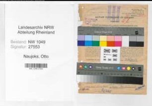 Entnazifizierung Otto Naujoks , geb. 17.09.1897 (Stadtsekretaer)