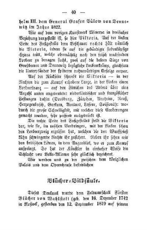 Blücher-Bildsäule