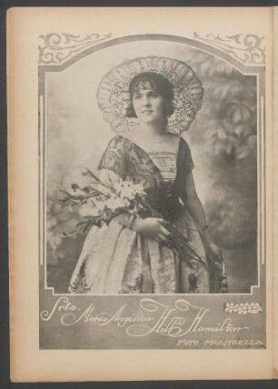 [Fotografía de] Srta. María Angélica Hill Hamilton