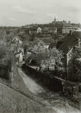 Blick zum Stadtzentrum Bautzen