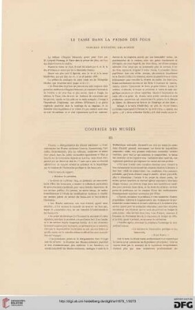 Courrier des musées