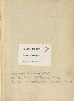 Libellus de vita beata