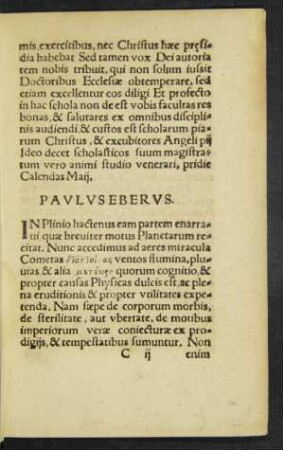Paulus Eberus.