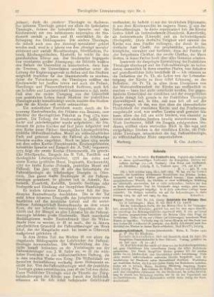 28 [Rezension] Weinel, Heinrich, Die Gleichnisse Jesu. Zugleich eine Anleitung zu einem quellenmäßigen Verständnis der Evangelien. 3., verb. Aufl