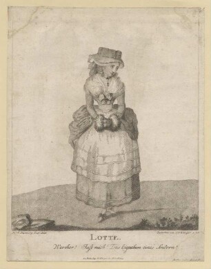 "Lotte". Idealportrait Lottes