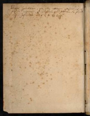 Handschriftlicher Eintrag