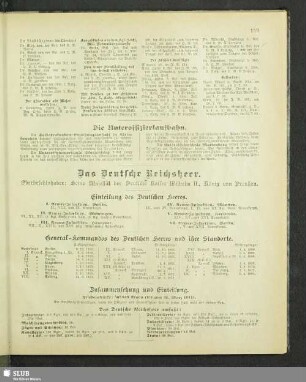 Das Deutsche Reichsheer