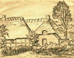 Hofeinfahrt auf Alsen