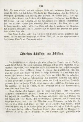 Chinesische Schifffahrt und Schiffbau