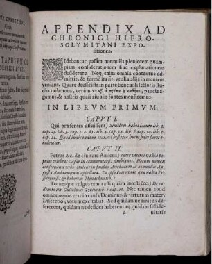 Appendix Ad Chronici Hierosolymitani Expositiones