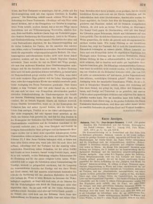 372-373 [Rezension] Sakmann, Paul, Jean-Jacques Rousseau