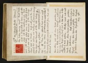 Beschreibung der Hs., engl., 1950