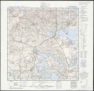 Meßtischblatt 2165 : Wurchow, 1939 : Wurchow. - Aufn. 1934, hrsg. 1939. - 1:25000. - [Berlin]: Reichsamt für Landesaufnahme, 1939. - 1 Kt.