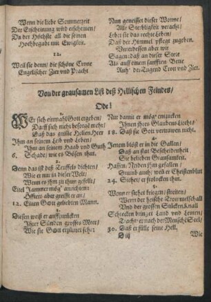 Von der grausamen List deß Hellischen Feindes/ Ode!