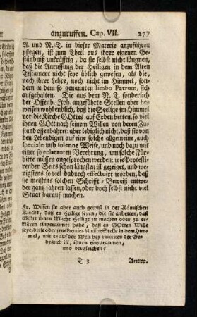 277-285, Fr. Wissen sie aber auch gewiß in der Roemischen ...