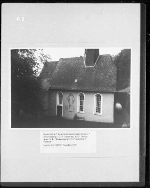 Katholische Kapelle Sankt Nikolaus