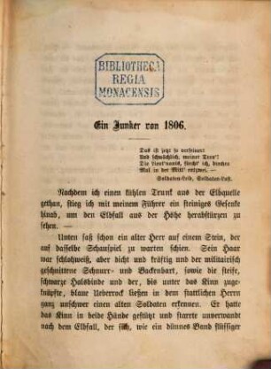 Humoristische Soldaten-Novellen für Sopha u. Wachtstube, IV