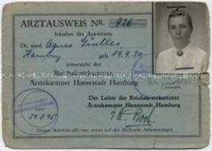 Ausweis der Ärztekammer der Hansestadt Hamburg - Personenkonvolut