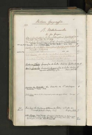 B. Mittelamerika.