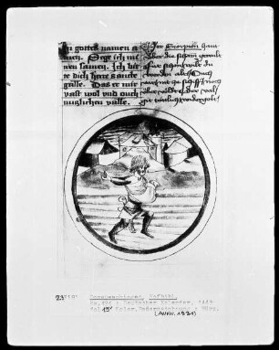 Hs. 494 & deutscher Kalender & fol 15v
