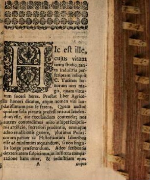 Agricola cordatus et in sago et in toga
