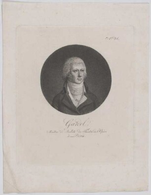Bildnis des Pierre Gabriel Gardel