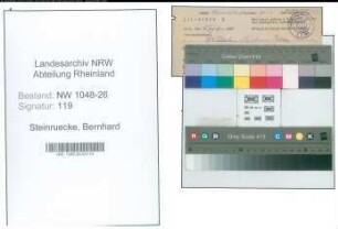 Entnazifizierung Bernhard Steinruecke , geb. 00.00.0000 (Direktor)