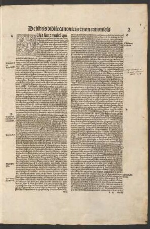 De libris biblie canonicis et non canonicis