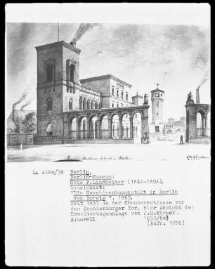 Die Maschinenbauanstalt in Berlin von Borsig