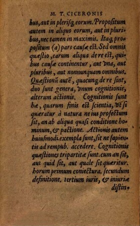 Ad C. Trebatium topica