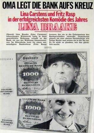 Lina Braake oder Die Interessen der Bank können nicht die Interessen sein, die Lina Braake hat
