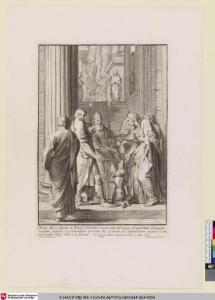 Ducta Hierosolymis in Templo Domini conservata est usque ad quartum decinum annum [...]