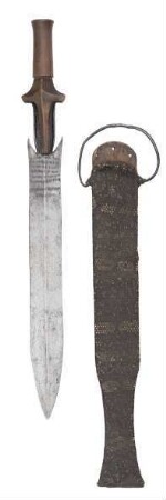 Kurzschwert mit Scheide, 1962.W.041a,b