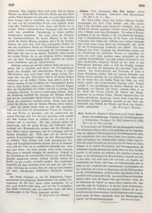 350 [Rezension] Althaus, Paul, Das Heil Gottes