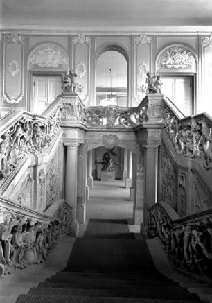 Ehemaliges kurfürstliches Schloss — Treppenhaus