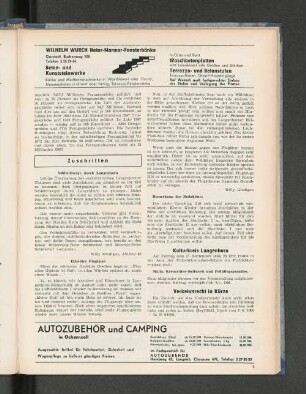 Zuschriften
