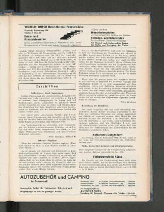Zuschriften