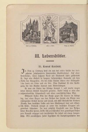 III. Lebensbilder