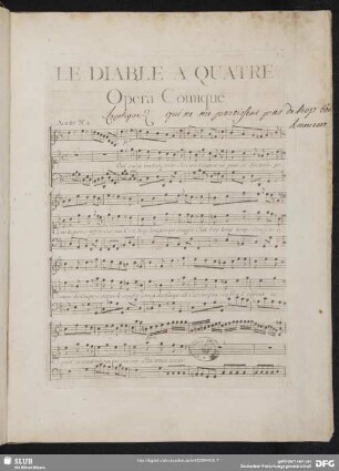 Ariette No. 1: Oui je veux en sortir