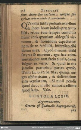 Epistola LXXIX.