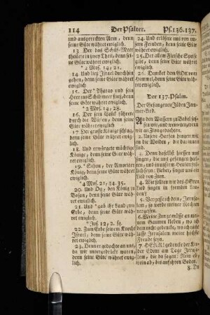 Der 137. Psalm.