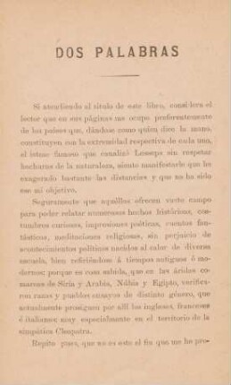 Dos palabras