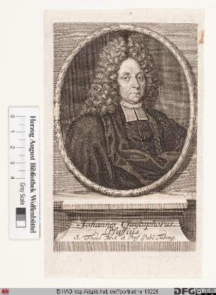 Bildnis Johann Christoph Pfaff