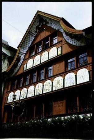 Appenzell: Apotheke, Giebel