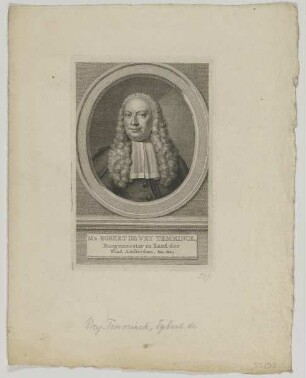 Bildnis des Egbert de Vry Temminck