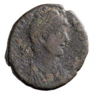 Münze, Aes 2, 9. August 378 - 25. August 383 n. Chr.
