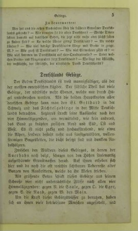 Deutschlands Gebirge