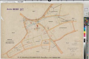 Grissenbach (Netphen), Umlegung Grissenbach, Urkarte II Flur 6