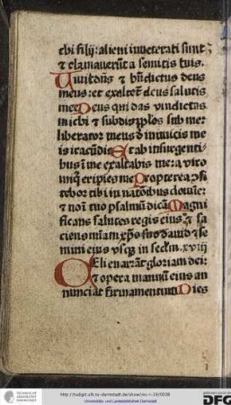 [Psalmus] xviii.