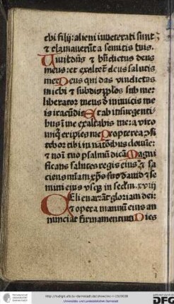 [Psalmus] xviii.
